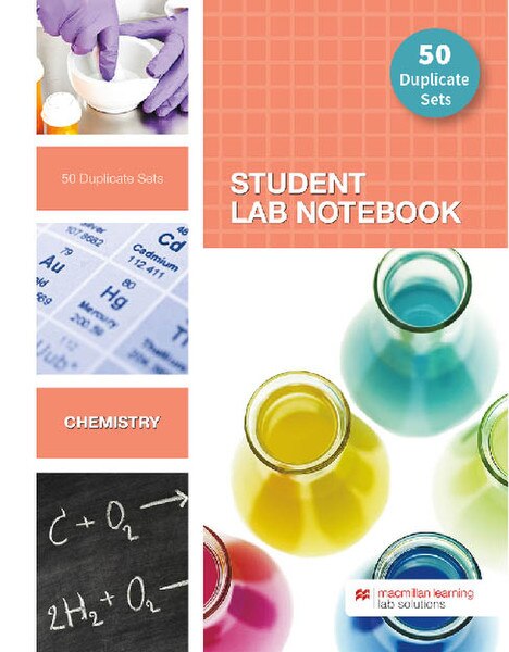 Chemistry Student Lab Notebook 50 Duplicate sets
